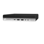 HP - Ordinateur de bureau ProDesk 600 G4 remis à neuf - Intel Core i5-8400T - 256 Go SSD - 16 Go RAM - Windows 10 Pro-Stockage sur disque dur SSD de 256 Go