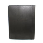 Ashlin® – Journal rechargeable PETERBOROUGH avec poche pour cartes professionnelles et stylo, noir (P9004-49-01)-Inclut un journal amovible relié, avec 192 pages, 7,25 po x 9,25 po