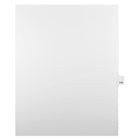 Mark Maker – Onglets séparateurs juridiques blancs, 1/25 onglets, format lettre, sans trous, numéro 115, 25/paquet-Onglets séparateurs blancs, 1/25 onglets