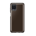 Étui transparent souple Samsung pour Galaxy A12 - Noir-Dimensions : 3,14 po (L) x 6,61 po (H) x 0,47 po (P)