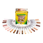 Crayola - Marqueurs de couleur de la peau - Paquet de 24-paquet de # 24