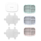 Bentgo Fresh 3-Meal Ensemble de boîtes à lunch à compartiments polyvalents-Matériaux sans BPA: Les packs de préparation Bentgo Fresh 3 repas sont fabriqués à partir de matériaux de qualité alimentaire FDA sans BPA, vinyle, plomb ou PVC.