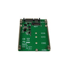 StarTech  Adaptateur convertisseur M.2 NGFF SSD vers SATA de 2,5 po-Conception sans cadre réduisant la chaleur et contribuant à la longévité de votre disque