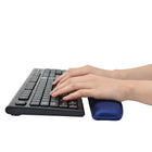 DAC Repose-poignets de clavier profilé Super-Gel MP-124, 18 3/8 x 3 1/8 x 3/4 (po), bleu-4