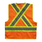 Fixman - Gilet de sécurité XXL-Couleur néon haute visibilité et marquages ??réfléchissants