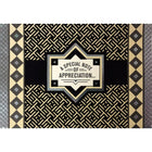 Rosedale – Cartes de souhaits et enveloppes, remerciement, Thank You, doré, 5 1/2 x 8 po, 6/paquet (19899)-Imprimées sur papier cartonné non couché de haute qualité