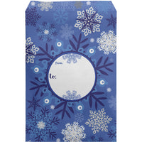  Jillson & Roberts - Petite enveloppe postale - Flocons de neige - 6 po x 9,5 po-Le contenu est protégé par une doublure en mousse