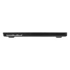 Coque de protection SwitchEasy Touch pour MacBook Air 13,6" (M2 2022 / M3 2024) - Noir transparent-Traitement de surface anti-rayures, protection contre les fissures et les rayures
