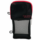 Five Star - Pochette à crayons Stand ‘N Store - 8 po L x 2 po P x x 4-1/2 po l - noir/rouge-La conception unique et autoportante vous permet de voir et d'acceder rapidement à vos fournitures tandis que la pochette repose sur votre bureau