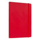 General Supply - Ensemble de bloc-notes et stylo - cuir vegetalien - rouge-Reliure à couverture
