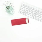 JAM Paper Enveloppes Colourées #10 Policy Commerciales - 4,125" x 9,5" - Rouge recyclé - Paquet de 50-Quantité : 50 par paquet