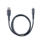 Basic Tech - Câble Lightning de 3 pi, Charbon-Comprend une sangle d'organisation