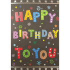 Rosedale – Cartes de souhaits et enveloppes pour adolescent, Happy Birthday To You, 5 1/2 x 8 po, 12/paquet (16106)-Imprimé sur du papier cartonné non couché de haute qualité