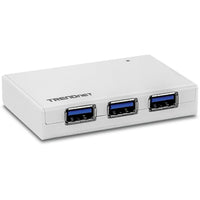 TRENDnet – Concentrateur USB 3.0 à 4 ports-Ajoutez quatre ports USB 3.0 ultrarapides de 5 Gb/s