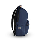 Sac à dos recyclé PKG Granville - Bleu-Dimensions: 12 H x 18,5 L x 6 P po
