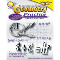 Livre numérique : Mark Twain - Geometry Practice Book, 404044-EB, 7e - 8e année-Vous recevrez deux courriels : le premier confirmant la totalité de votre commande et le second comportant un lien de téléchargement. Vous pourrez utiliser le lien de téléchargement immédiatement ou plus tard, comme vous le voulez.