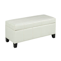 Cayman – Tabouret de rangement 2006-WH, blanc-Taille mince et compacte