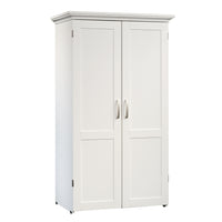 Sauder - Sauder - Select Armoire à usage multiple - 61,57 po H - Finition Soft White (430446)-Armoire à usage multiple