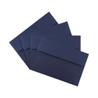 JAM Paper Enveloppes format livret à fermeture gommée, 5 1/2 x 8 1/8 po, bleu marine, 100/pqt-Fermeture : gomme