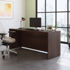 Sauder 71"W La Collection Affirm Bureau - Finition Noble Elm-  La surface en mélamine est résistante à la chaleur, aux taches et aux rayures