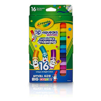 Crayola – Marqueurs de petite taille PipSqueaks, couleurs variées, 64/ensemble (BIN588146)-Idéal pour les voyages et la route