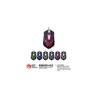 Marvo Tech - Clavier et souris à rétroéclairage DEL KM400-Clavier à 114 touches, souris 6D