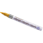 JAM Paper - Marqueur de peinture opaque à pointe fine pour calligraphie, doré, 5/paquet (6514957g)-Encre tenant longtemps sur la plupart des surfaces