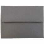 JAM Paper Enveloppes simples A2, gris foncé, 250/paquet-Enveloppes simples gris foncé