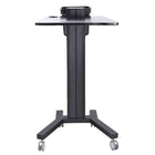 TygerClaw – Chariot mobile pour PC, 25,6 x 19,7 x 42,1 (po), noir-Capacité maximale de 132 lb/60 kg