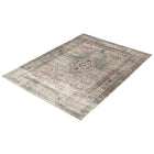 ECARPETGALLERY - Tapis Oregon Bijar Bleu  6'7" x 9'6"-Style Bordé, Traditionnel