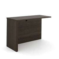 Bestar Embassy – Table retour (60811-79)-La table retour est de calibre commercial avec une surface de travail de 1 po au fini en mélamine résistant aux égratignures, aux taches et à l’usure