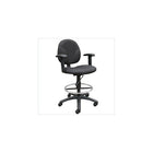 Nicer Interior - fauteuil de dessinateur avec bras réglables-Fauteuil de dessinateur, noir