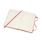 Moleskine - Carnet Classic Format Moyen - Ligné - Couverture Rigide - 4,5 po x 7 po - Rouge Écarlate-Rouge