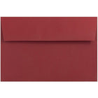 JAM Paper Enveloppes format invitation avec fermeture gommée, 5 3/4 x 8 3/4 po, rouge foncé, 100/pqt-Rouge foncé