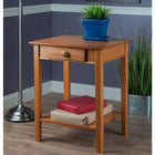 Winsome – Table pour imprimante « studio », miel-Dimensions : 29 haut. x 23,23 larg. x 20,28 prof. (po)