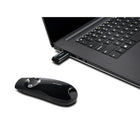Télécommande de présentation sans fil avec laser vert Expert de Kensington – Noir (75774)-Les contours spécialement conçus rendent la prise en main de la télécommande de présentation extrêmement confortable