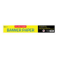 Royal Brites - Rouleau de papier bannière - 17 po x 50 pi - Blanc-Accepte une grande variété de médiums, y compris les peintures et les marqueurs