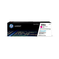 Cartouche de toner magenta d’origine HP LaserJet à rendement élevé HP 206X-Magenta