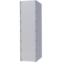 Metalware – Panneau d’extrémité pour étagère enclenchable, 12 x 76 po, gris clair-Directives d’assemblage : http://www.metalware.ca/installinter.html