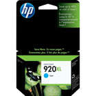 HP 920XL Cartouche d’encre cyan à rendement élevé d’origine (CD972AN)-Couleurs: Cyan
