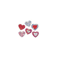 Autocollants scintillants Trend Enterprises, cœurs chatoyants, paquet de 864-Les autocollants Sparkle ajoutent du piquant aux badges, rapports, invitations, albums, devoirs, etc.
