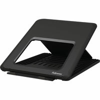 Fellowes - Support pour ordinateur portable Breyta - Noir-12 ajustements de la hauteur avec un système unique à l’avant qui permet d’augmenter la hauteur pour un confort visuel ergonomique.