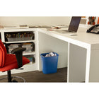 Rubbermaid Deskside Recycle, MED, 28QT/27L, 14.50" L x 10 50" W x 15" H - BLEU-4