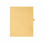 Mark Maker – Onglets séparateurs juridiques beiges, 1/15 onglets, format lettre, sans trous, lettre G, 25/paquet-Onglets séparateurs beiges, 1/15 onglets