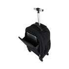 Bugatti - Lucas Sac à dos à roulettes - Polyester-Le compartiment rembourré pour ordinateur portable convient à la plupart des ordinateurs portables de 15,6 pouces, offrant ainsi une protection sûre à votre précieux appareil.