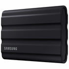 Samsung - T7 Shield 1To Disque SSD Portable - Noir-Lecture seq.: jusqu'à 1,050 MB/sec; ecriture seq.: jusqu'à 1,000MB/sec