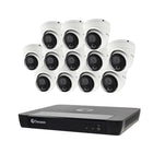 Swann - Pro Enforcer Système de sécurité NVR Ultra HD 4K 16 canaux - Blanc-Tout voir et tout entendre en Ultra HD