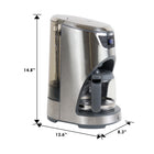 Kenmore - Elite Cafetière programmable de 12 tasses avec filtre-Reservoir amovible avec indicateur transparent du niveau de l'eau