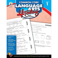Livre numérique : Carson Dellosa - Common Core Language Arts 4 Today, 104596-EB, 1re année-Vous recevrez deux courriels : le premier confirmant la totalité de votre commande et le second comportant un lien de téléchargement. Vous pourrez utiliser le lien de téléchargement immédiatement ou plus tard, comme vous le voulez.