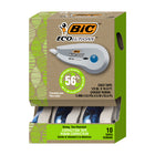 BIC - Ecolutions Wite-Out ruban correcteur -  6 mètres - paquet de 10-Un paquet contient 10 distributeurs de ruban correcteur BIC Wite-Out avec 6 mètres de ruban chacun